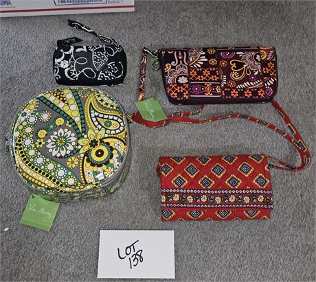 Vera Bradley Mixed Purse Lot- Size & Color Vary