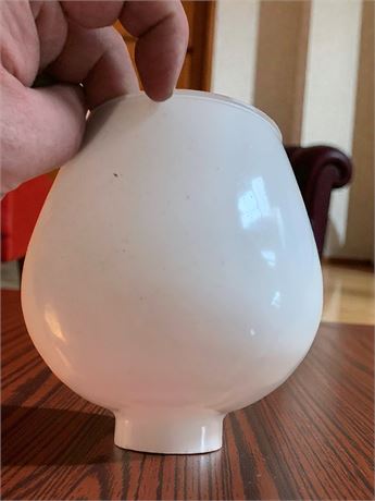 Vintage Milk Glass Globe Lot - 4 Boxes Total