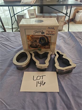 Fiesta Coaster Set and Easter Theme Cookie Cutters