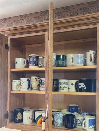 Kitchen Cupboard Cleanout: All Coffee Mugs & Cups