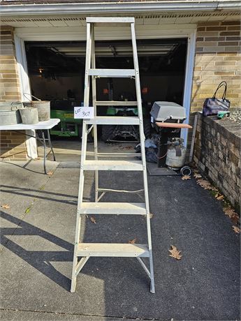 Aluminum Folding 5ft Ladder