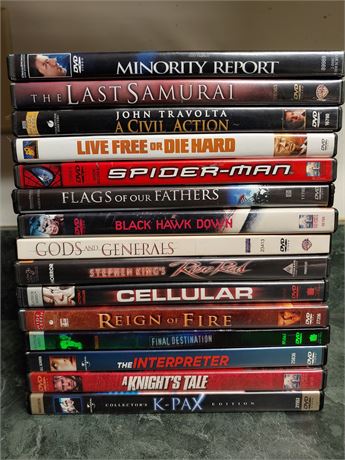 Assorted DVDs Lot 4