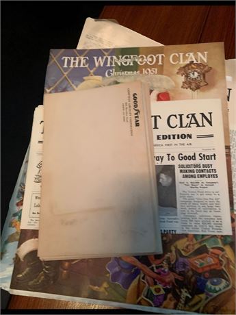Goodyear Aviation Products Calendar, The Wingfoot Clan Newsletter & More