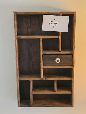 Wood Miniature Shelf