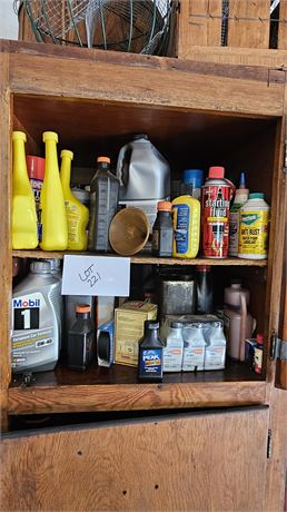 Cupboard Cleanout: 2 Cycle Oil, Chemicals, & Much More