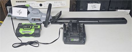 EGO 56V Cordless Hedge/Branch Trimmer With Charger & Battery