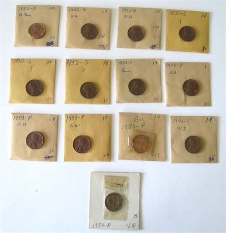 Assorted Pennies