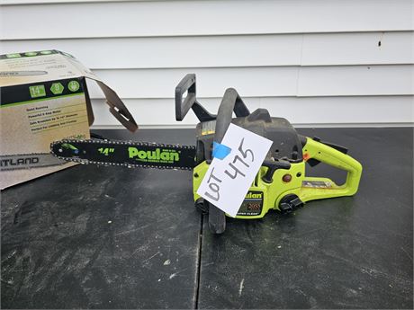 Poulan 14” Gas Chainsaw