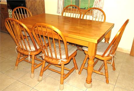 Dining Table With 6 Chairs