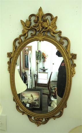 Cherub Wall Mirror