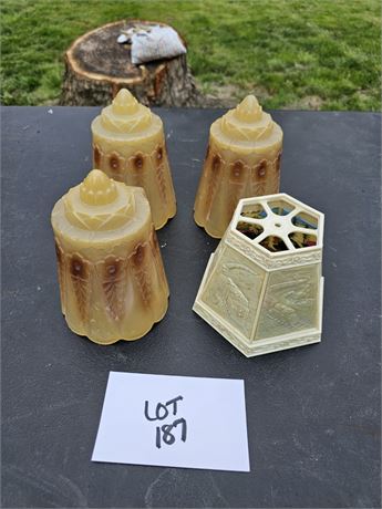 Antique Gas Light Covers