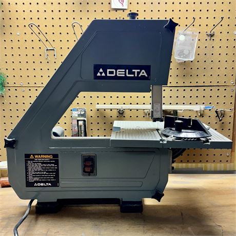 Delta Vertical Bench Band Saw 1/5 HP 1725 RPM - Working!