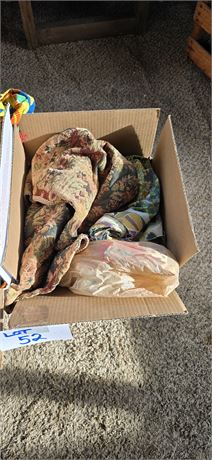 Fabric and curtains cleanout