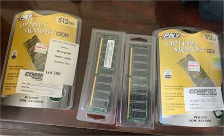 PNY Optima 512MB PC2700 DDR-333 Desktop Memory