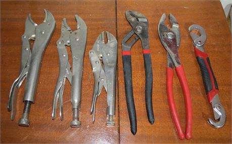 Vice Grips, Pliers, Etc