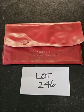 Starrett Adjustable Parallel Set