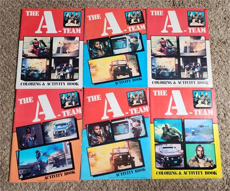 The A-Team Activity Books