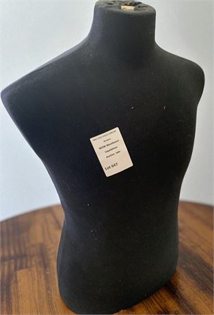 Male Mannequin Torso - Black