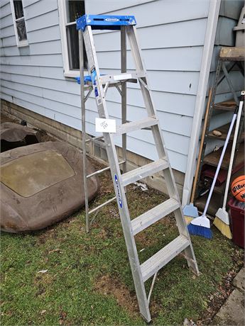 Werner 250lbs Aluminum Folding Ladder