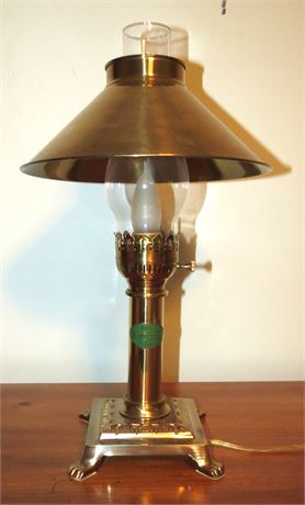 Orient Express Brass Lamp