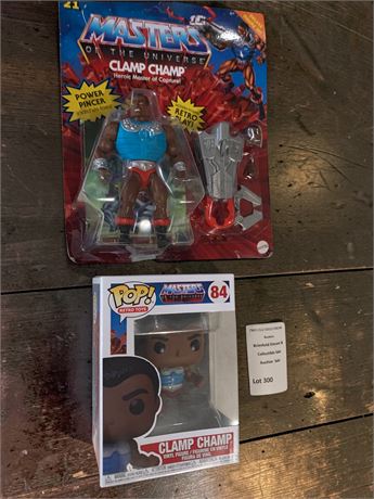 Funko Pop! Masters of the Universe Clamp Champ Vinyl Figure # 84