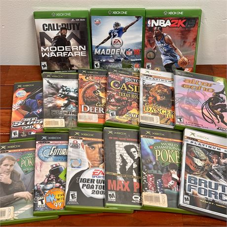 Lot of XBOX and XBOX ONE Games