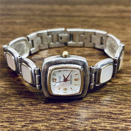 Vintage Ecclissi Sterling Silver 925 Mother of Pearl Watch - 31650 - 50.69g