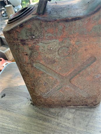 Vintage 5 Gallon Gas/Fuel Can