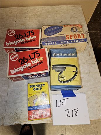 Vintage Bike Parts : Buchel Sport Peddles / Bike Tube & More