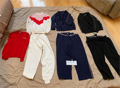 Vintage Holiday Cruise Collection and NYC Track and Suit Lot of 3 XL and 1X