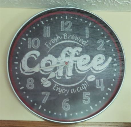 Quartz Coffee Clock