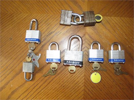 Assortment of Padlocks
