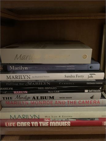 Marilyn Monroe Book Lot