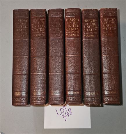 1920's History of the United States - 6 Volumes