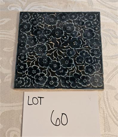 Antique 1883 J&JG Low Art Tile Works Chelsea Mass USA