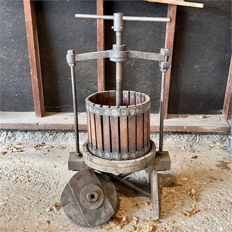 Antique Wine/Fruit Press