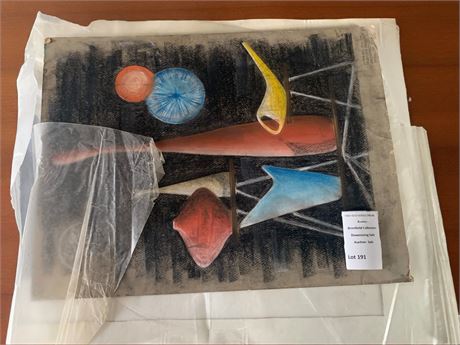 MCM Mixed Media Architectural Sketch Art by Jorgen Mayer