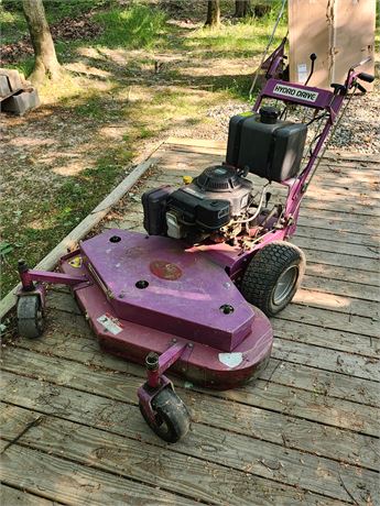 Red Hawk Hydro Drive Walk Behind Mower-Kohler "Command Pro 18"