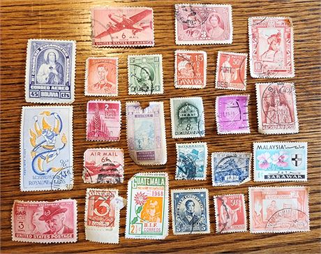 Assorted Stamps