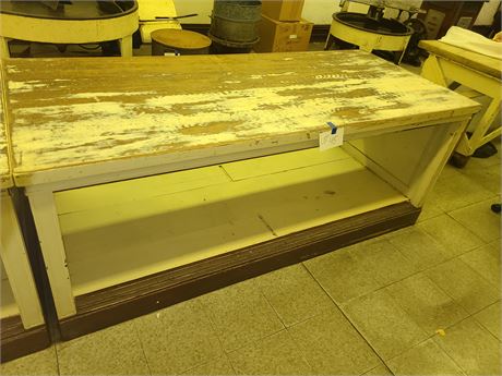 Heavy Duty Extra Large Wood Counter Work Table