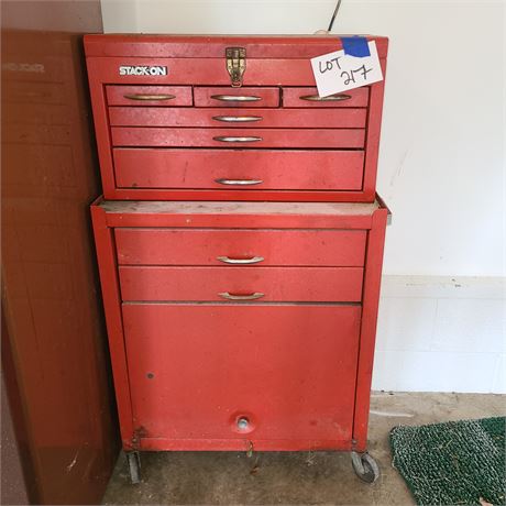 Stack-On Red Metal Tool Chest