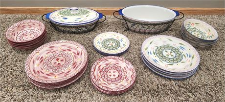 Temptations Oven Ware & Plates