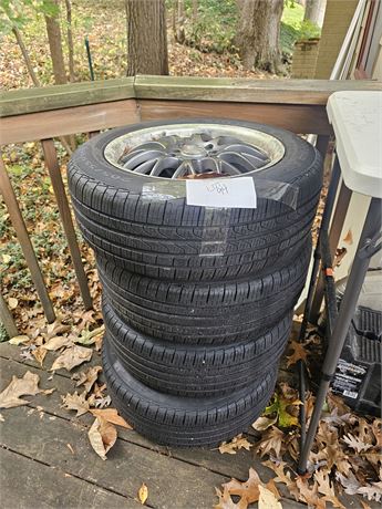 Cinturacto P7 Pirelli 205/55 R16 Tires & Rims Set Of 4