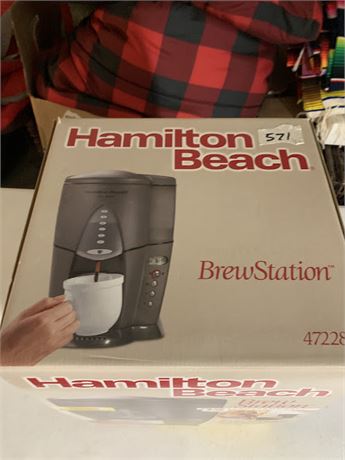 Hamilton Beach Brew Station Coffee Pot/Maker Model 47228 New In Box