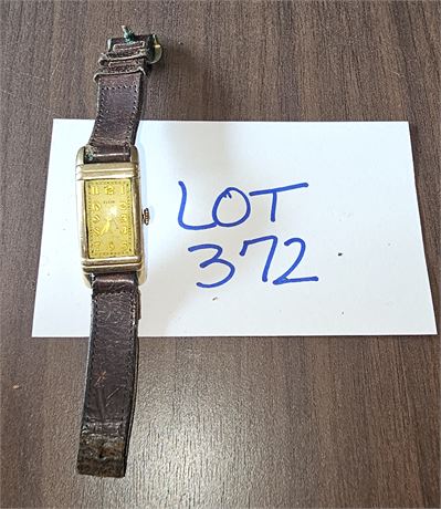 Early Elgin Men's Gold Filled Wrist Watch