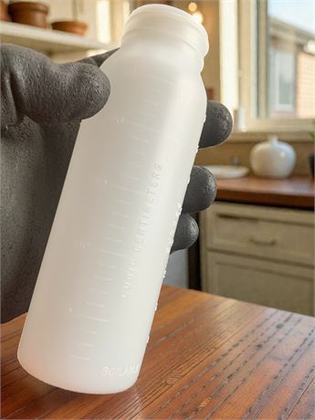 White Plastic Steadifeed Nurser Bottles - Large Lot
