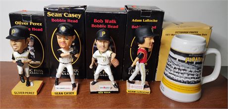 Pittsburgh Pirates Bobbleheads, World Series Mug