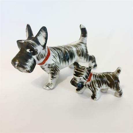 Vintage Scottish Terrier Figurines (Japan)