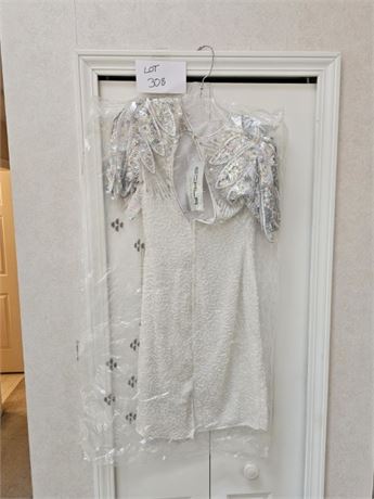 Dillard's NWT Scala Sequin Dress