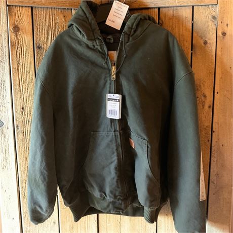 Moss Green Carhartt Active Jacket NEW/TAGS (Size XL)